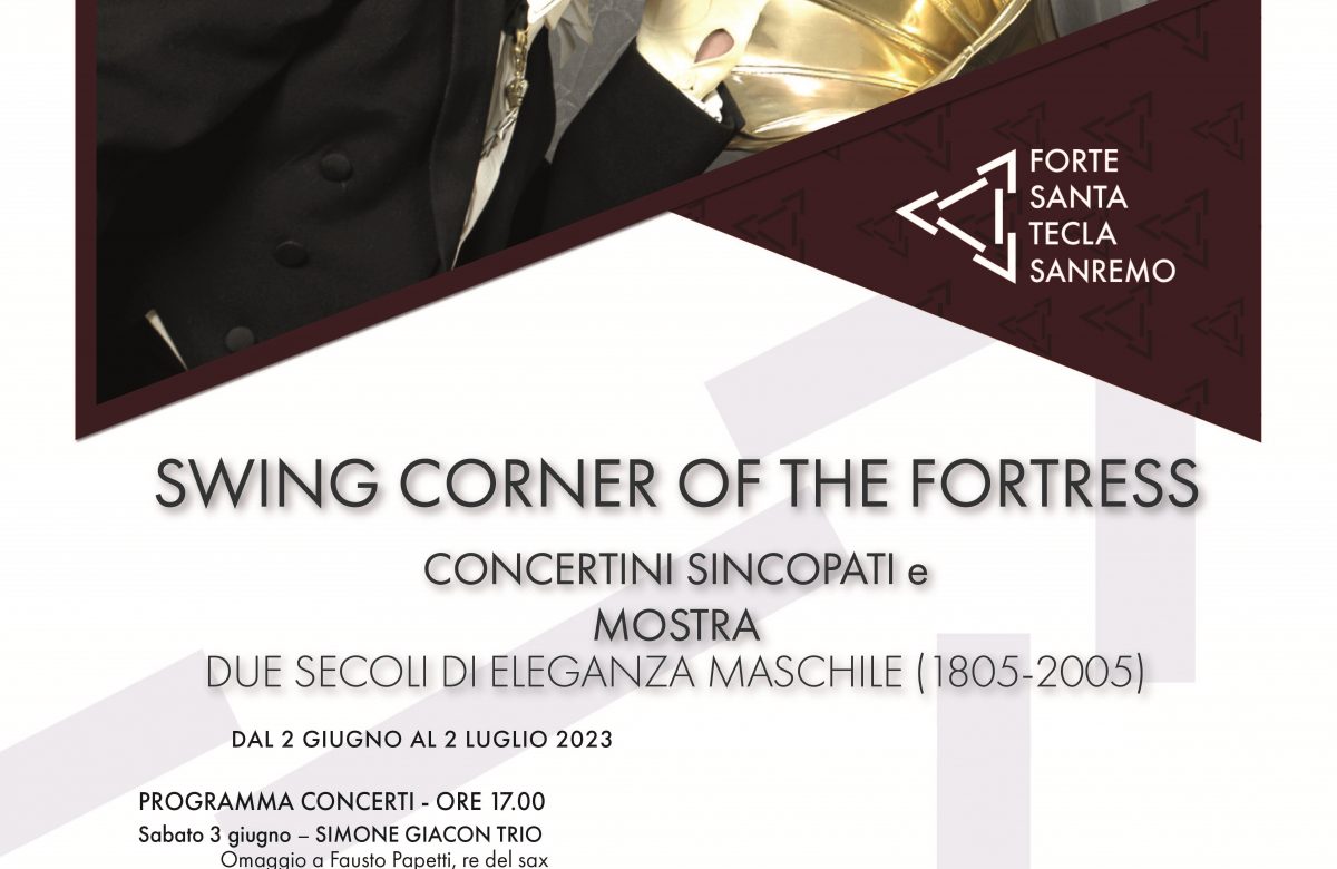 Santa Tecla Sanremo: a giugno concerti swing e moda maschile in mostra