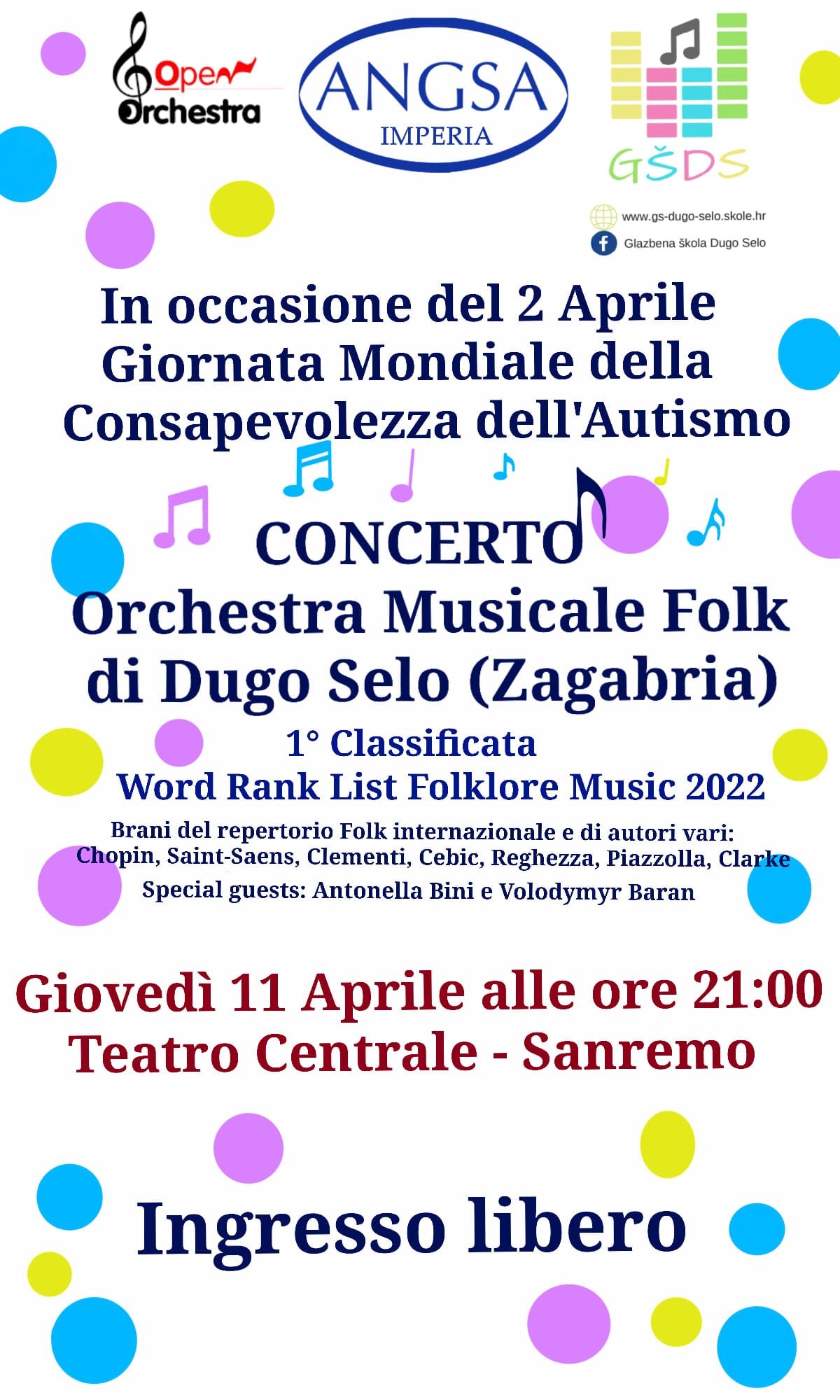  Concerto Orchestra Musicale Folk di Dugo Selo (Zagabria)